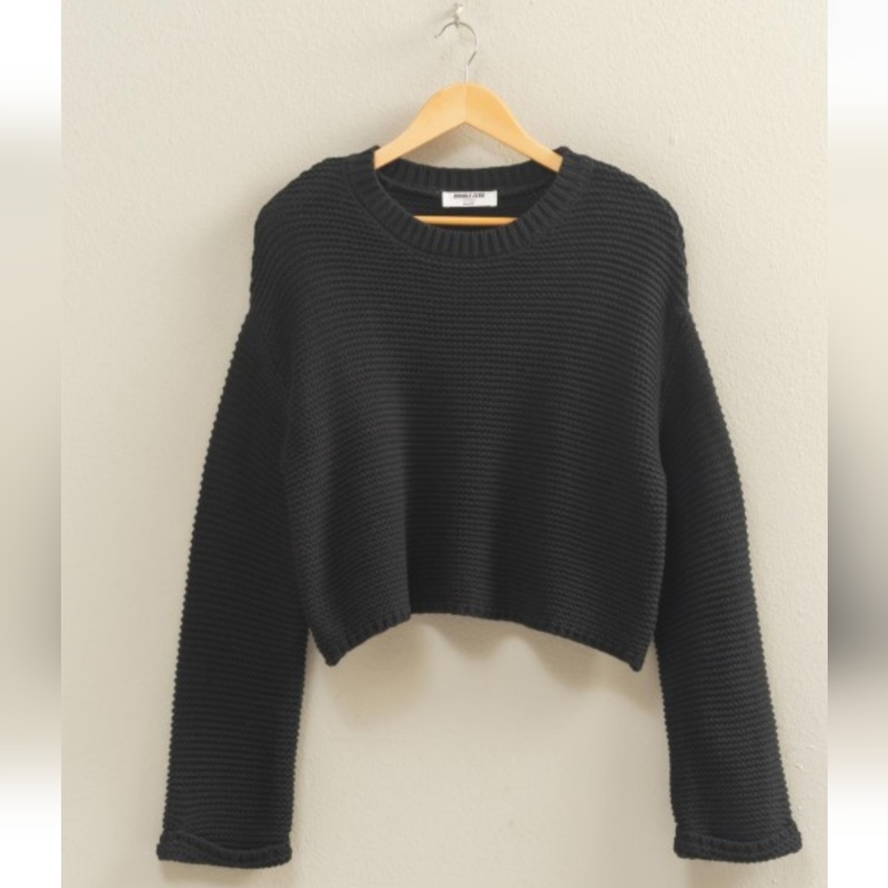 🖤 Black (Not cherry!) Cozy Knit Sweater - Picture 2 of 3